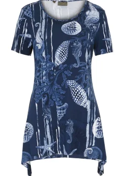 Mujer bonprix bonprix Camiseta larga de suave mezcla de viscosa