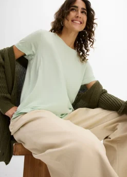 Mujer bonprix bonprix Camiseta larga de viscosa suave