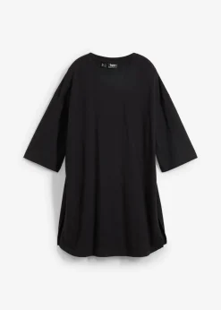 Mujer bonprix bonprix Camiseta larga holgada de algodón orgánico puro