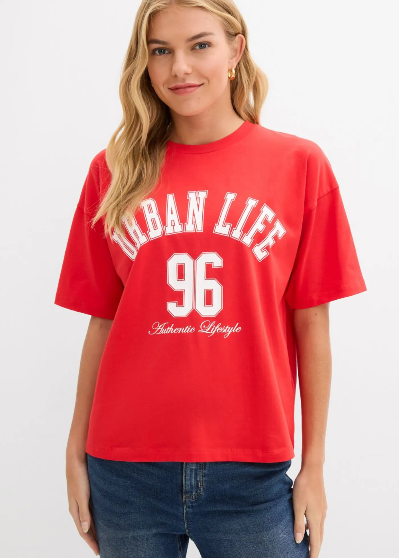 bonprix bonprix Camisetas>Camiseta oversize fresa