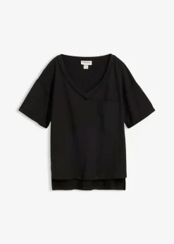 Mujer bonprix bonprix Camiseta oversize de algodón puro