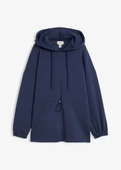 bonprix bonprix Ropa Cómoda|Camisetas>Camiseta oversize de neopreno suave Azul marino