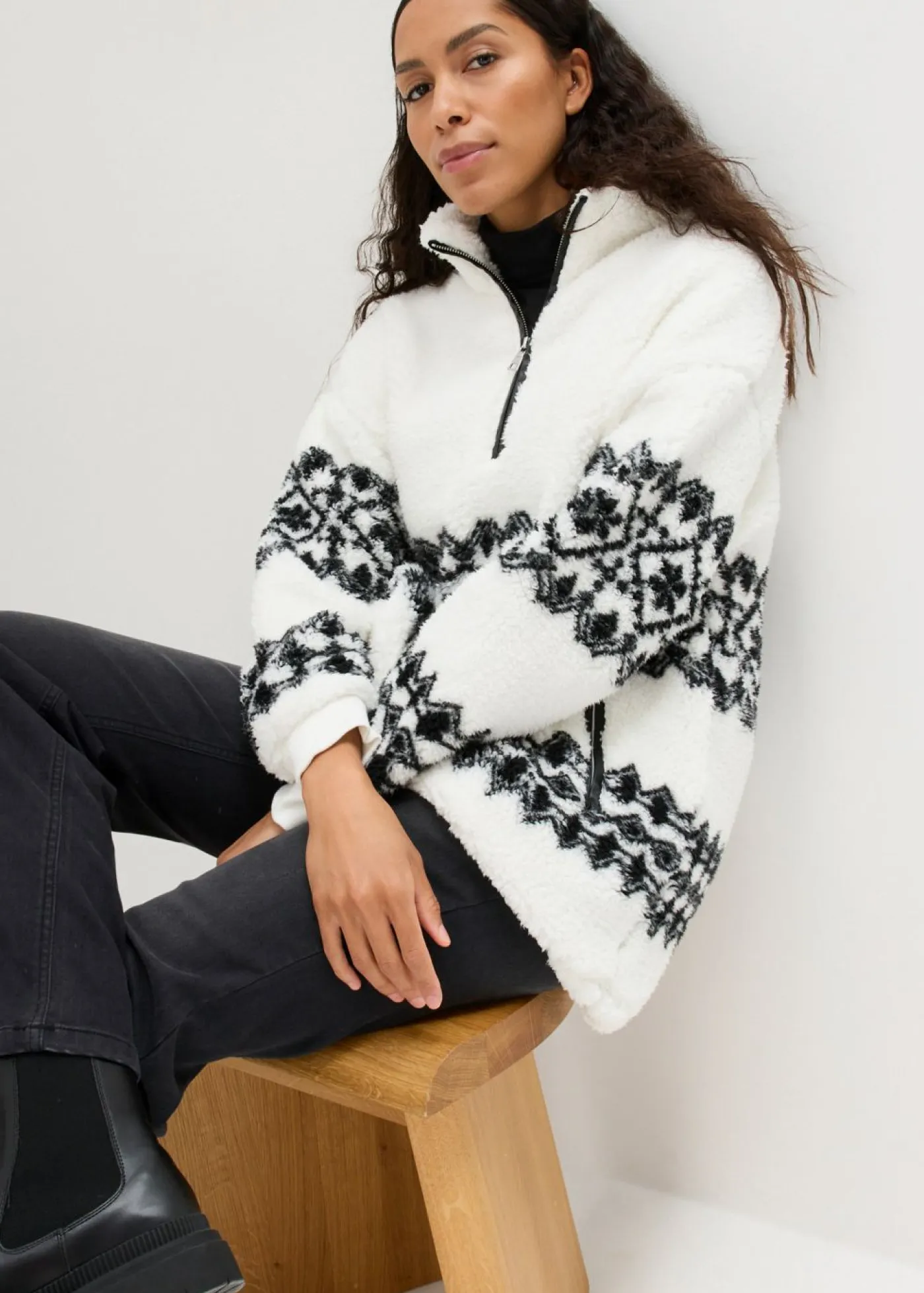 Mujer bonprix bonprix Camiseta polar