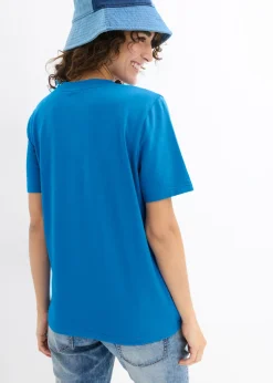 Mujer bonprix bonprix Camiseta premamá de algodón orgánico (2 unidades)