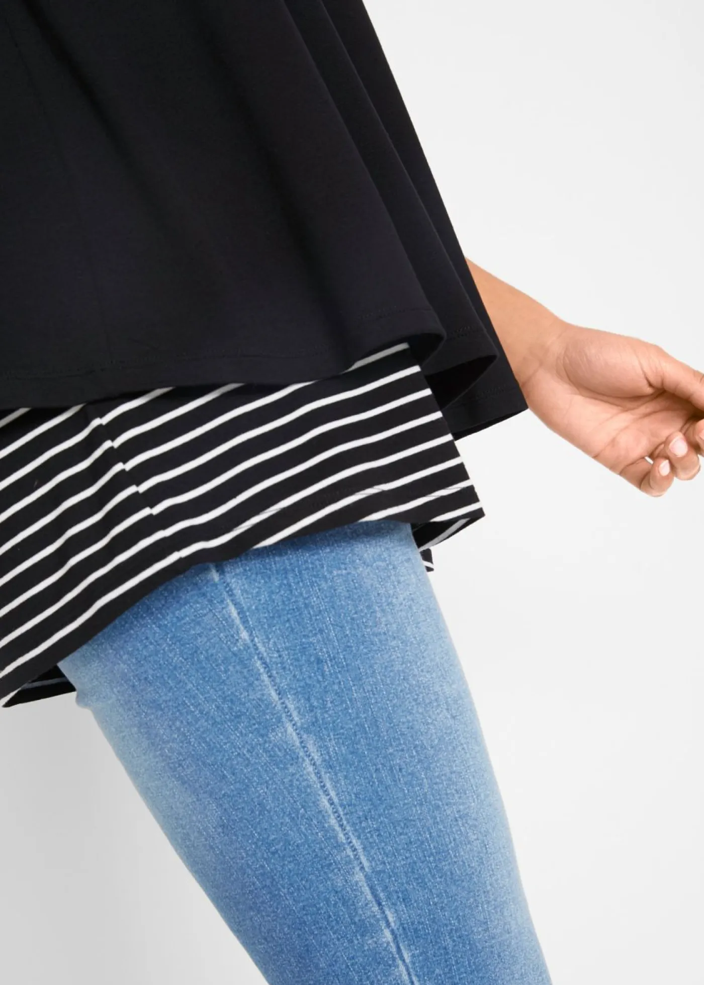 Mujer bonprix bonprix Camiseta premamá y de lactancia 2 en 1 de viscosa