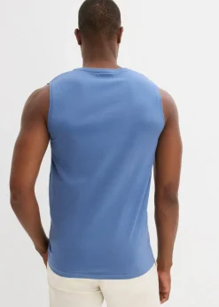 Hombre bonprix bonprix Camiseta sin mangas (2 unidades) de algodón puro