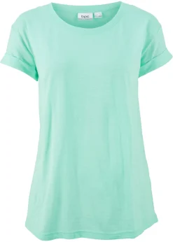 bonprix bonprix Básicos|Camisetas>Camiseta tipo boxy menta