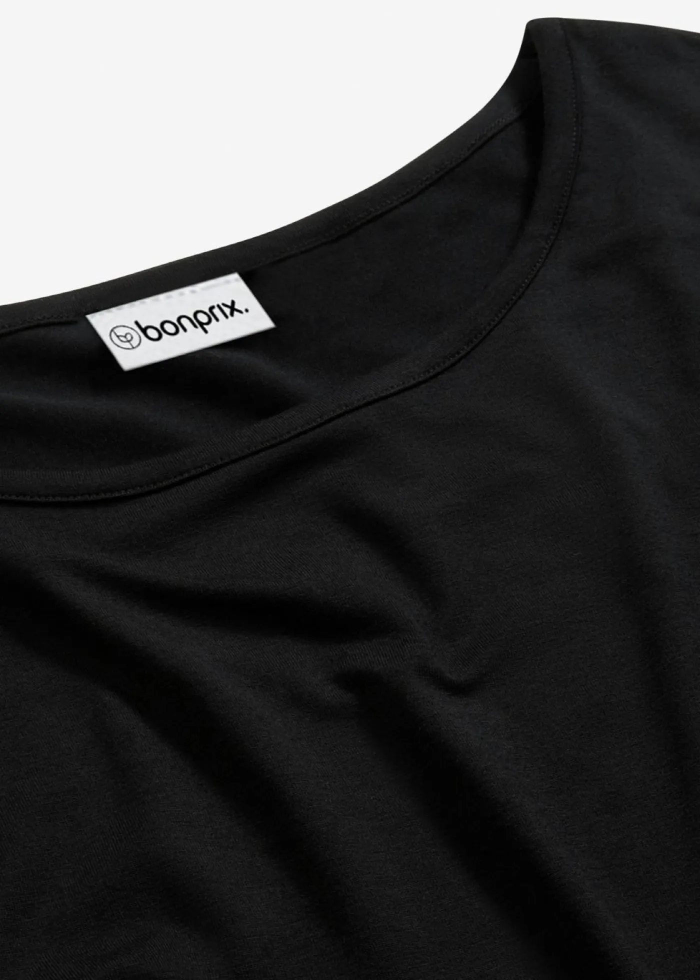 Mujer bonprix bonprix Camiseta tipo boxy de mezcla de viscosa suave