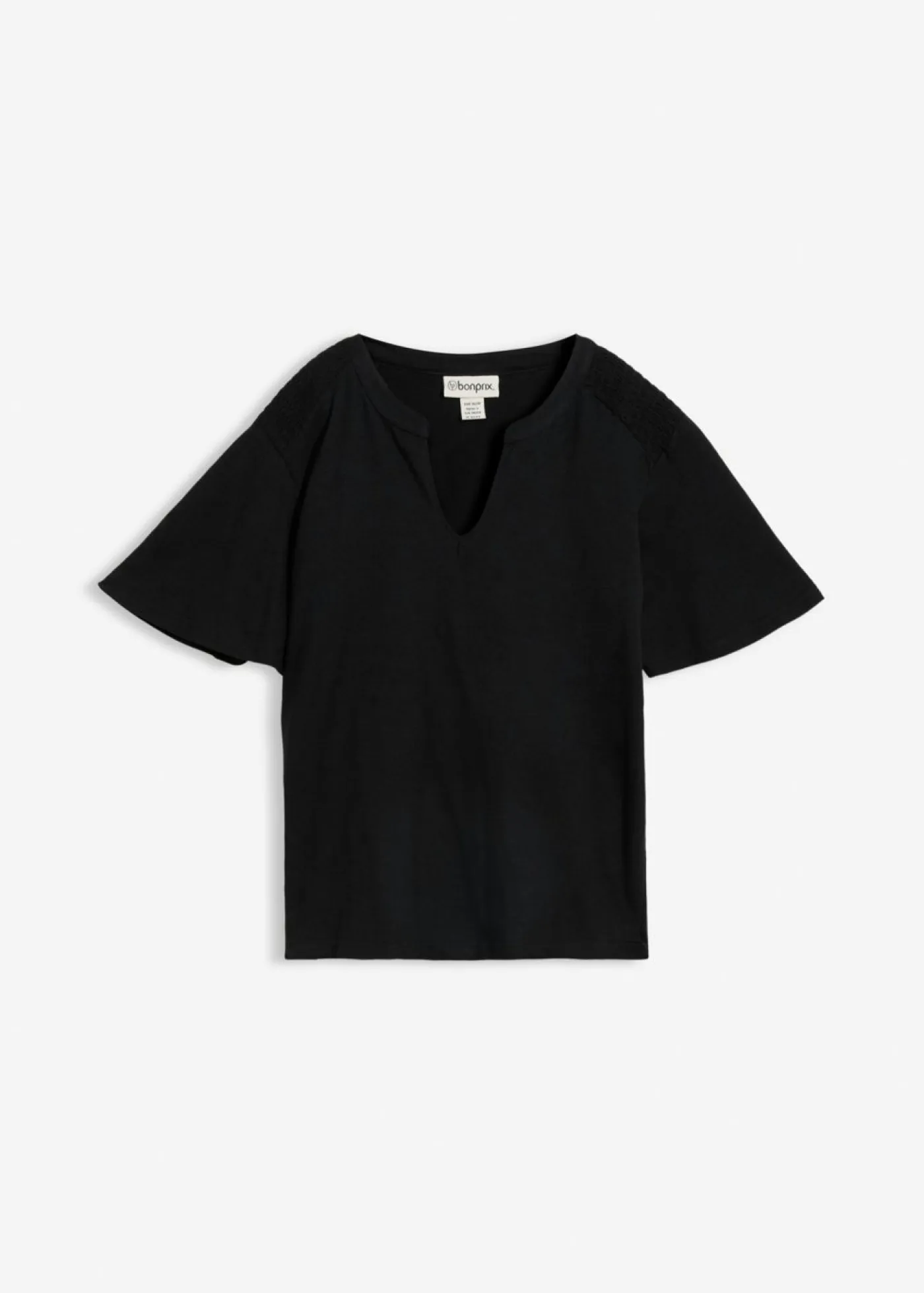 bonprix bonprix Camisetas|Novedades>Camiseta tipo túnica Negro