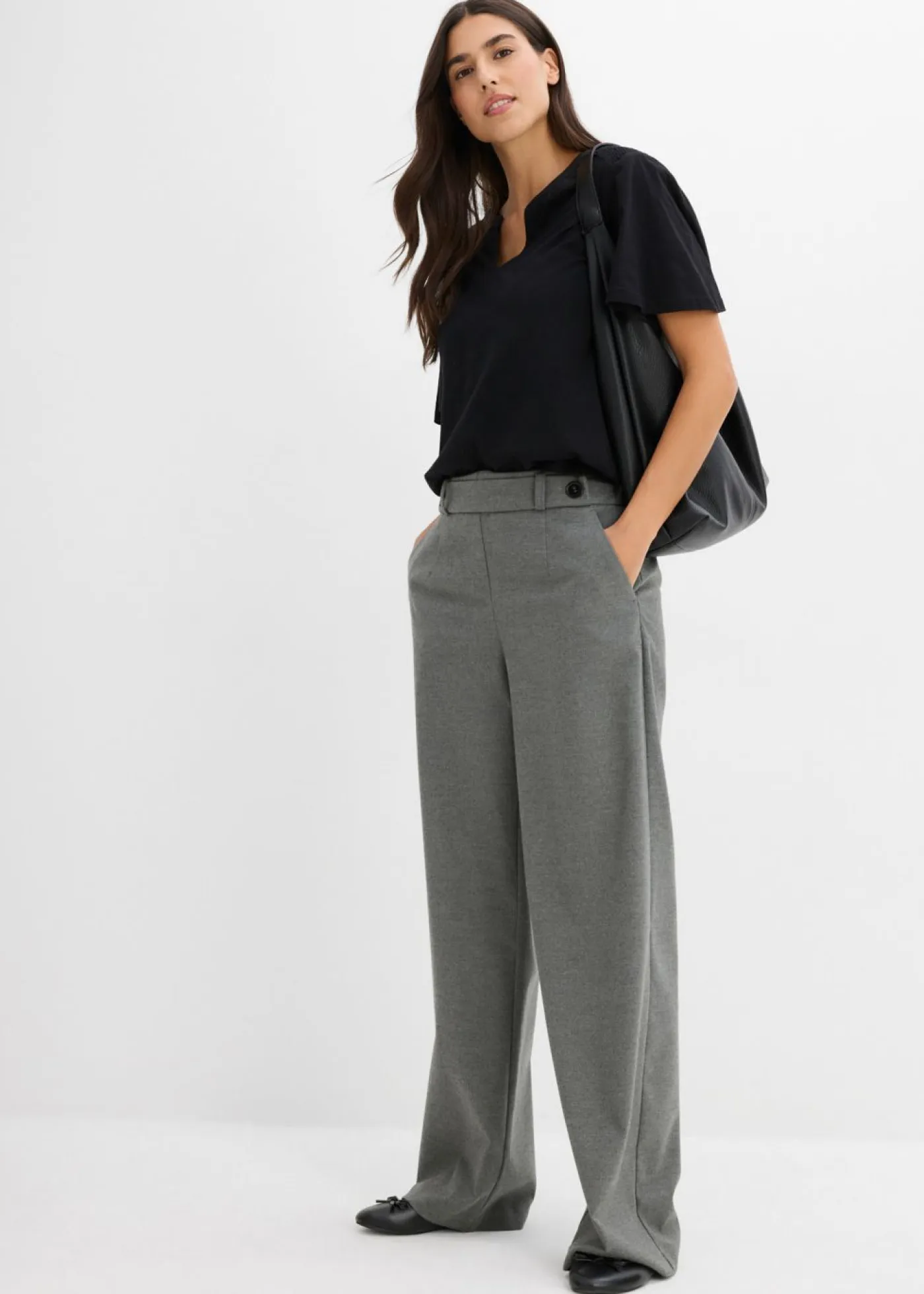 bonprix bonprix Camisetas|Novedades>Camiseta tipo túnica Negro