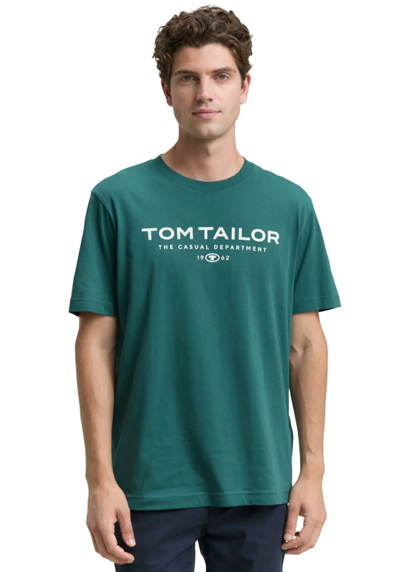 bonprix Tom Tailor Camisetas Y Polos>Camiseta Tom Tailor Verde oscuro