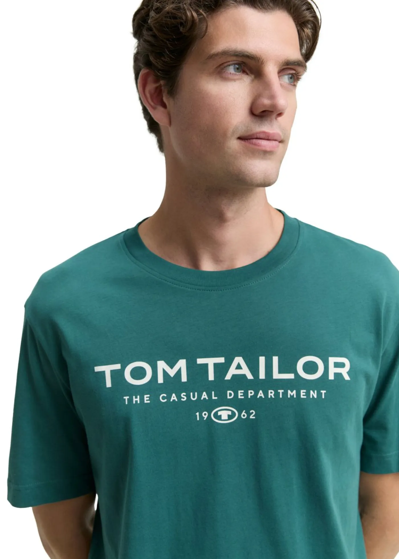 bonprix Tom Tailor Camisetas Y Polos>Camiseta Tom Tailor Verde oscuro