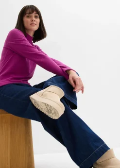 Mujer bonprix bonprix Camiseta térmica con cuello alto