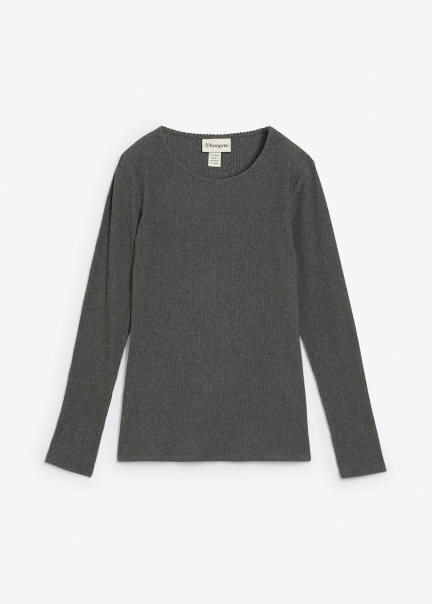 Mujer bonprix bonprix Camiseta térmica de canalé