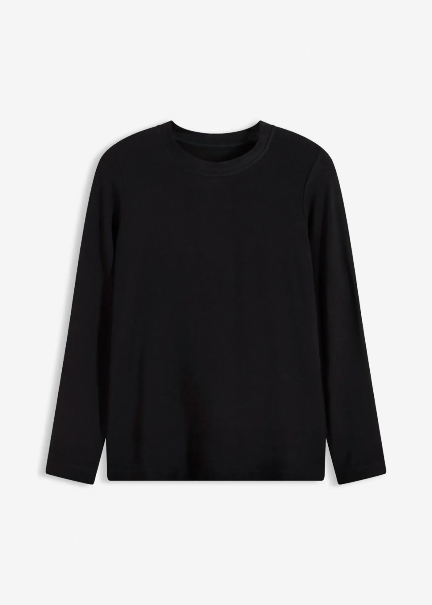 bonprix bonprix Ropa Interior Térmica>Camiseta térmica ligera de manga larga Negro