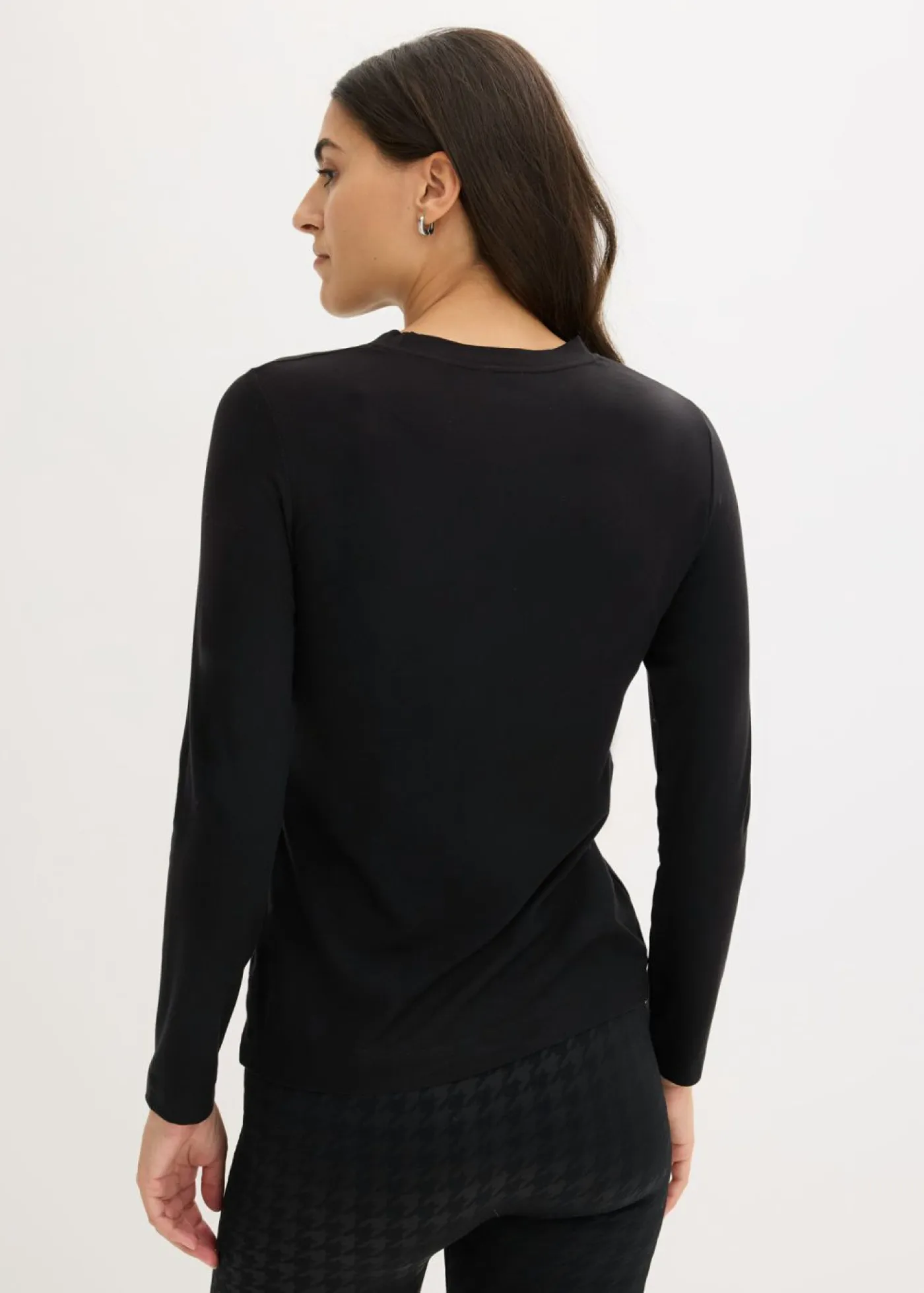 bonprix bonprix Ropa Interior Térmica>Camiseta térmica ligera de manga larga Negro