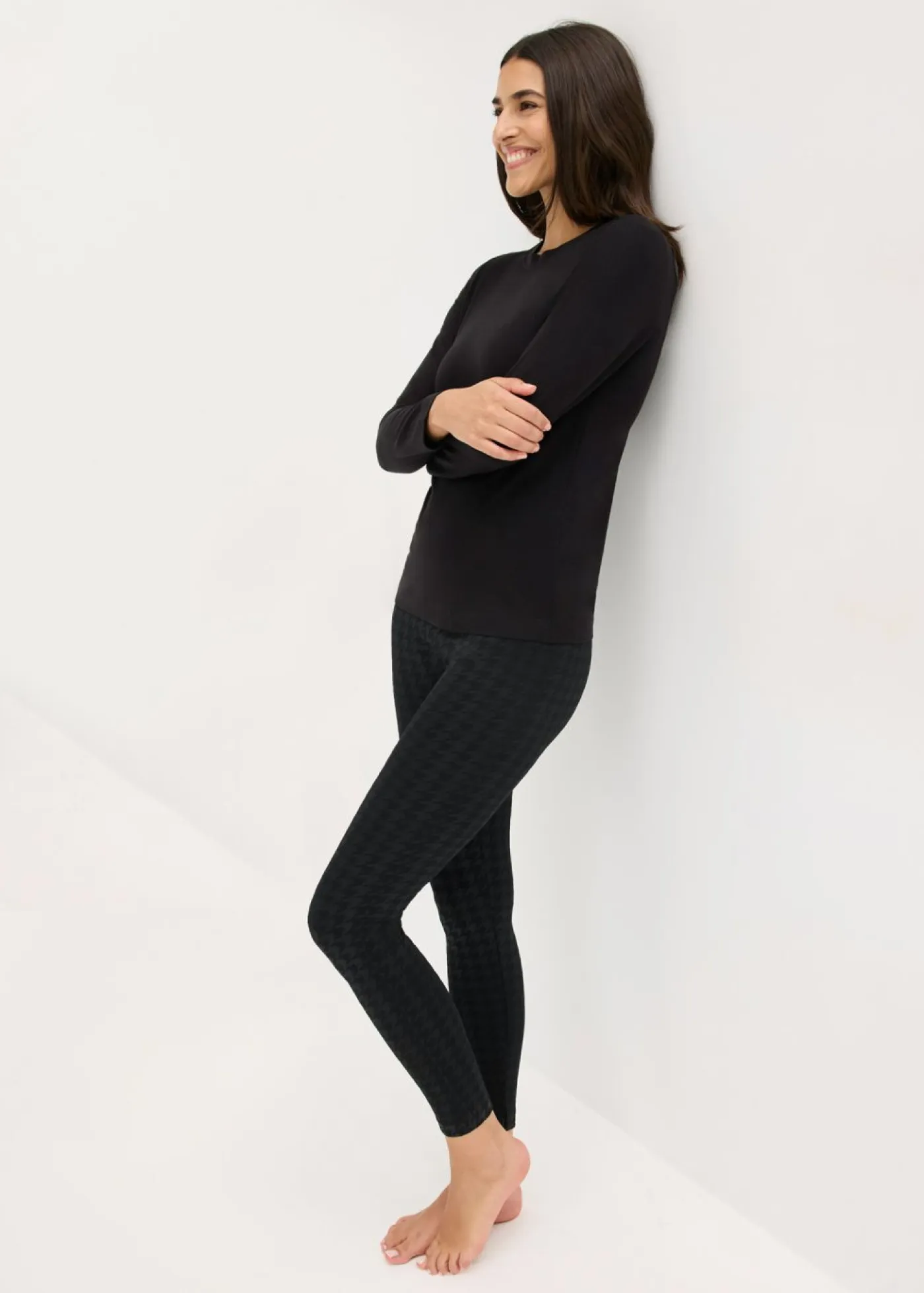 bonprix bonprix Ropa Interior Térmica>Camiseta térmica ligera de manga larga Negro