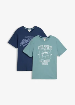 Hombre bonprix bonprix Camiseta (2 unidades) de corte regular