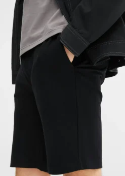 Hombre bonprix bonprix Camiseta y bermudas de chándal (2 piezas) de algodón puro