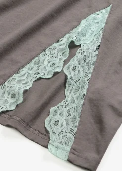 Mujer bonprix bonprix Camisón con viscosa y encaje