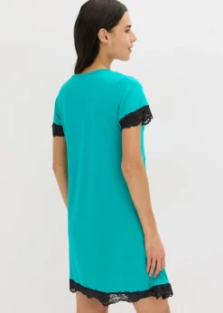 Mujer bonprix bonprix Camisón corto con un encaje delicado