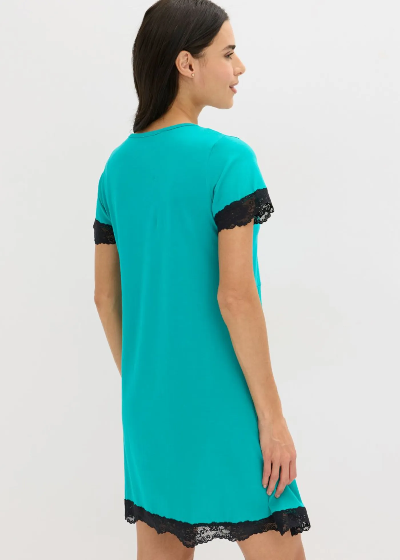 Mujer bonprix bonprix Camisón corto con un encaje delicado