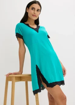 Mujer bonprix bonprix Camisón corto con un encaje delicado