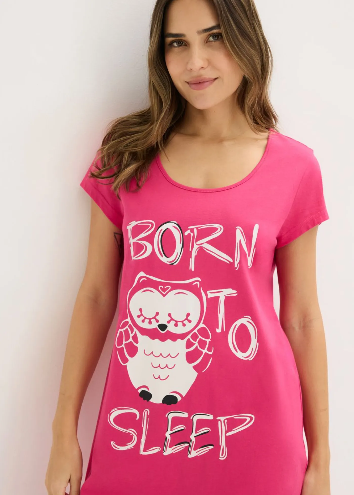 Mujer bonprix bonprix Camisón corto de algodón orgánico puro