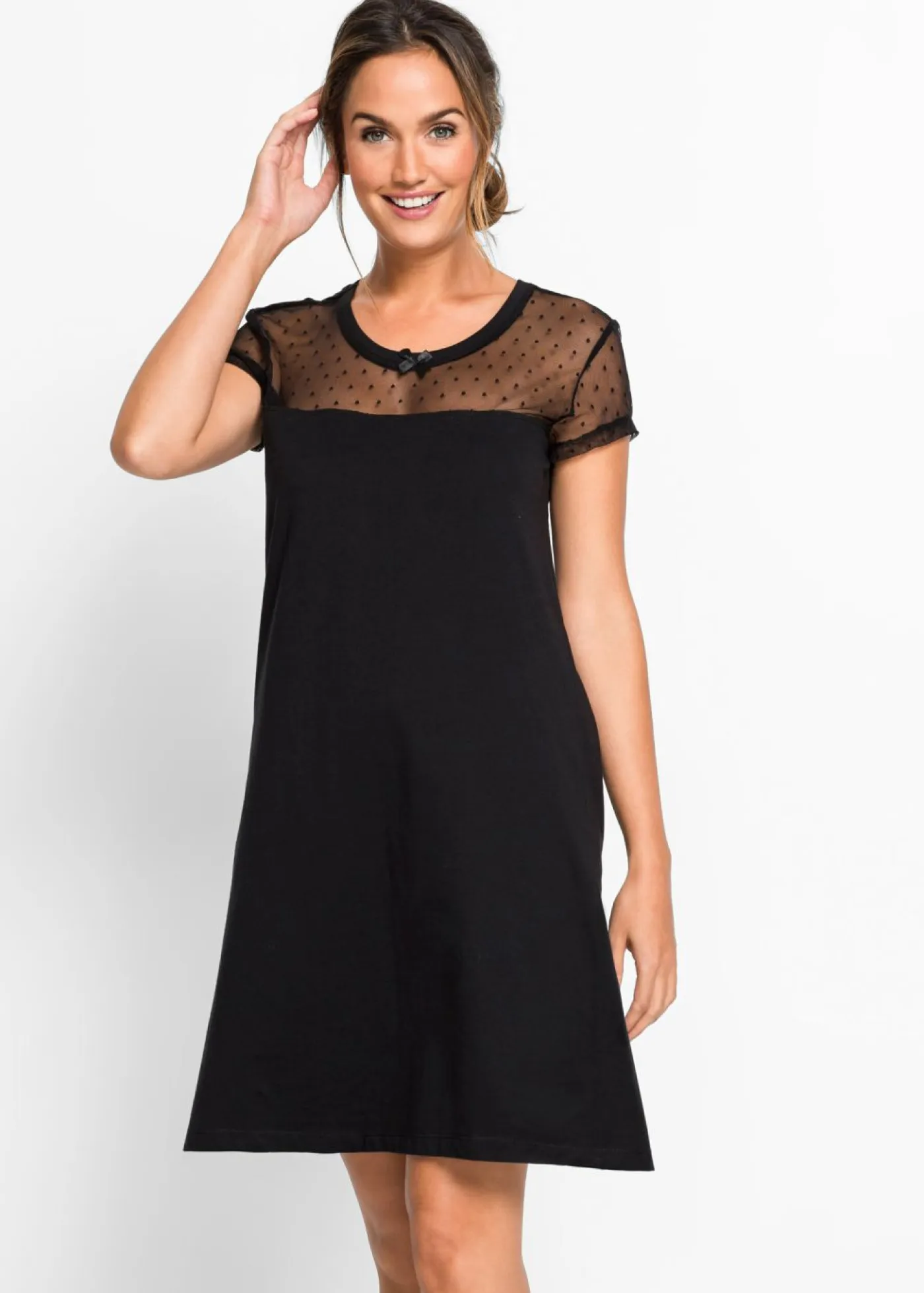 Mujer bonprix bonprix Camisón corto de algodón orgánico