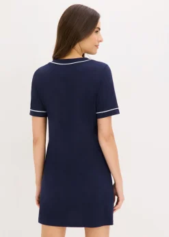 Mujer bonprix bonprix Camisón corto de algodón puro con botones