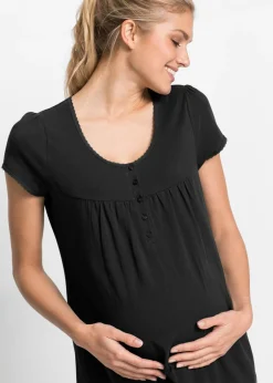 Mujer bonprix bonprix Camisón de lactancia de algodón orgánico