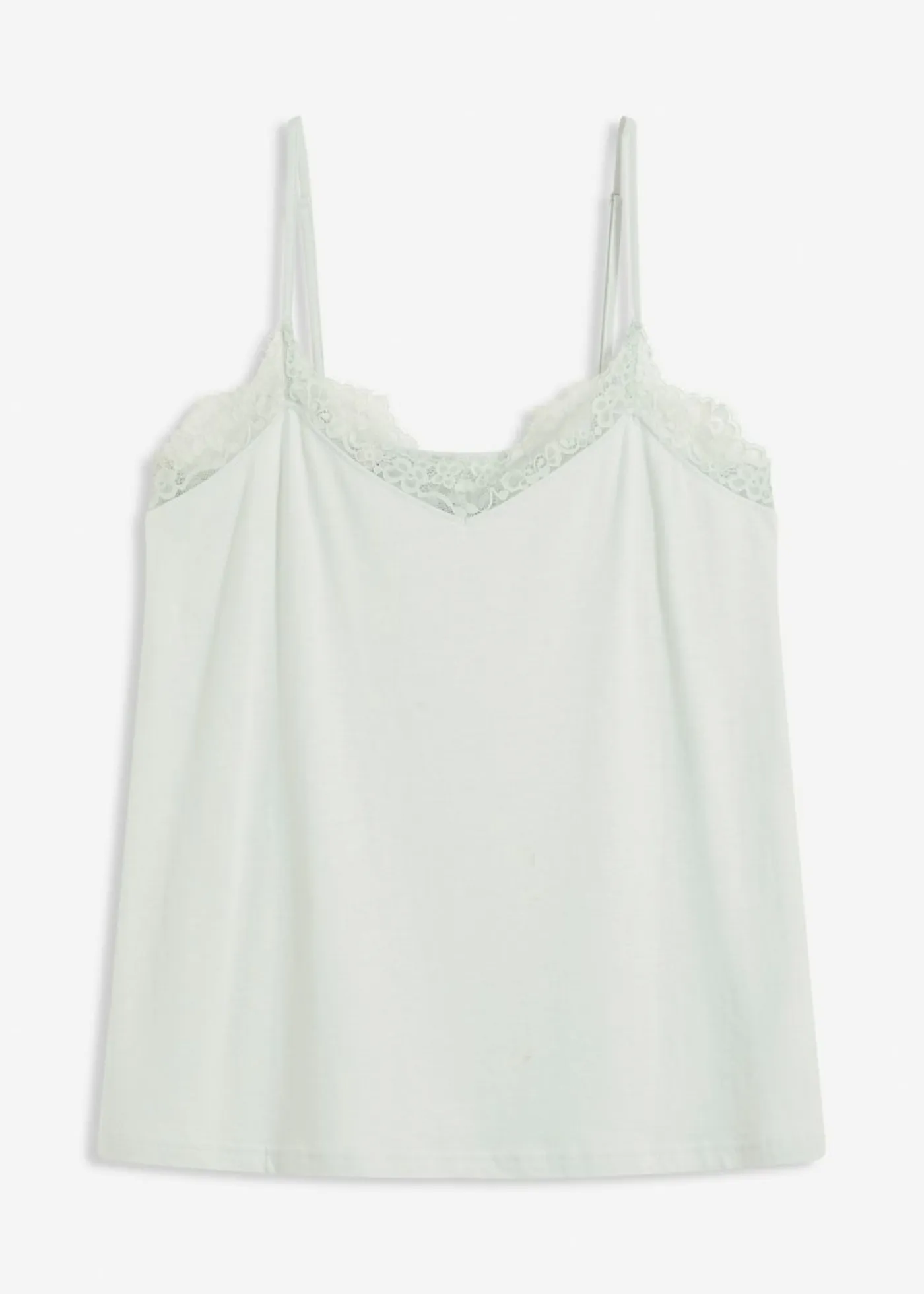 bonprix bonprix Ropa Para Dormir>Camisón de mezcla de viscosa suave mentol claro