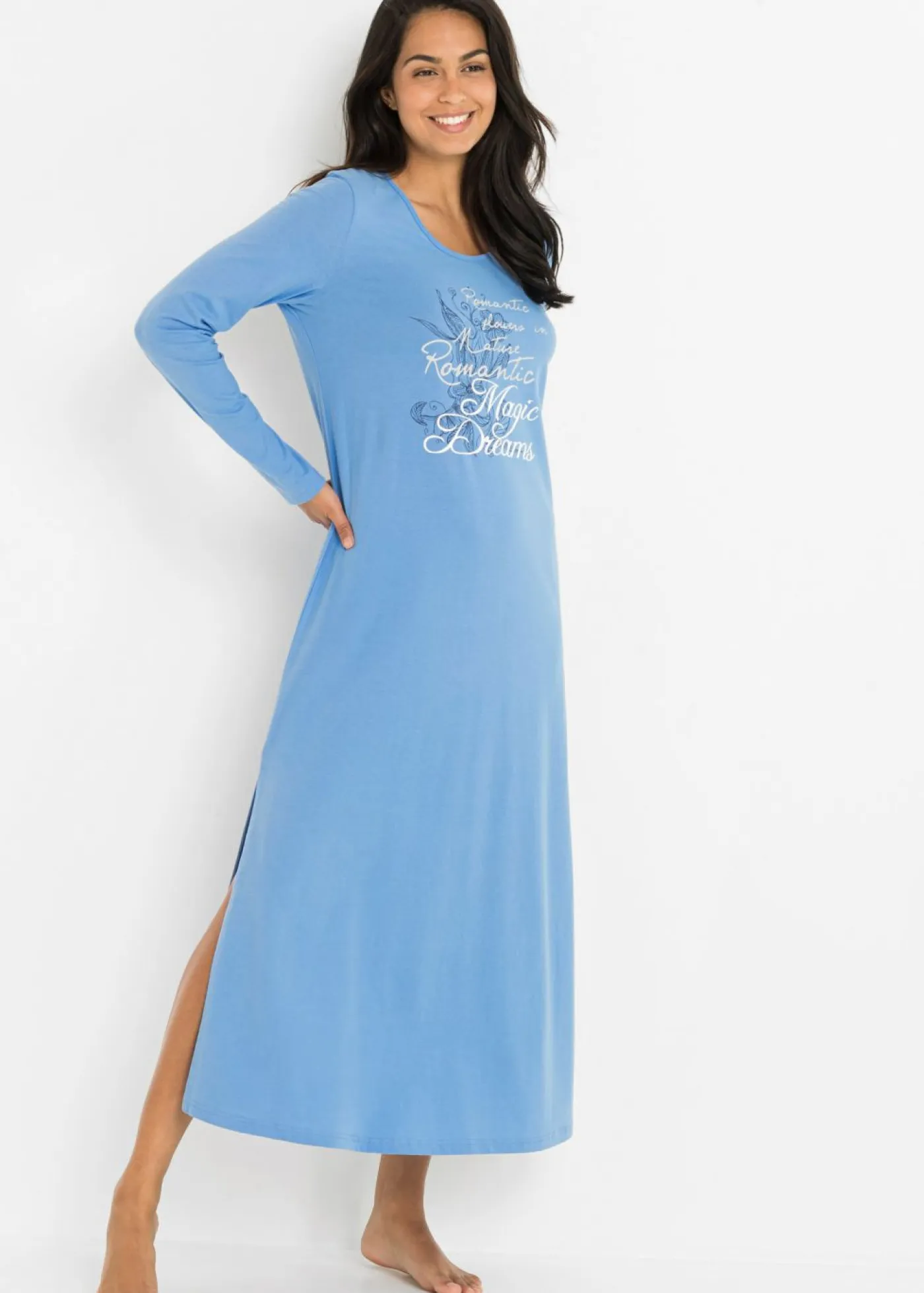 Mujer bonprix bonprix Camisón largo de algodón orgánico puro