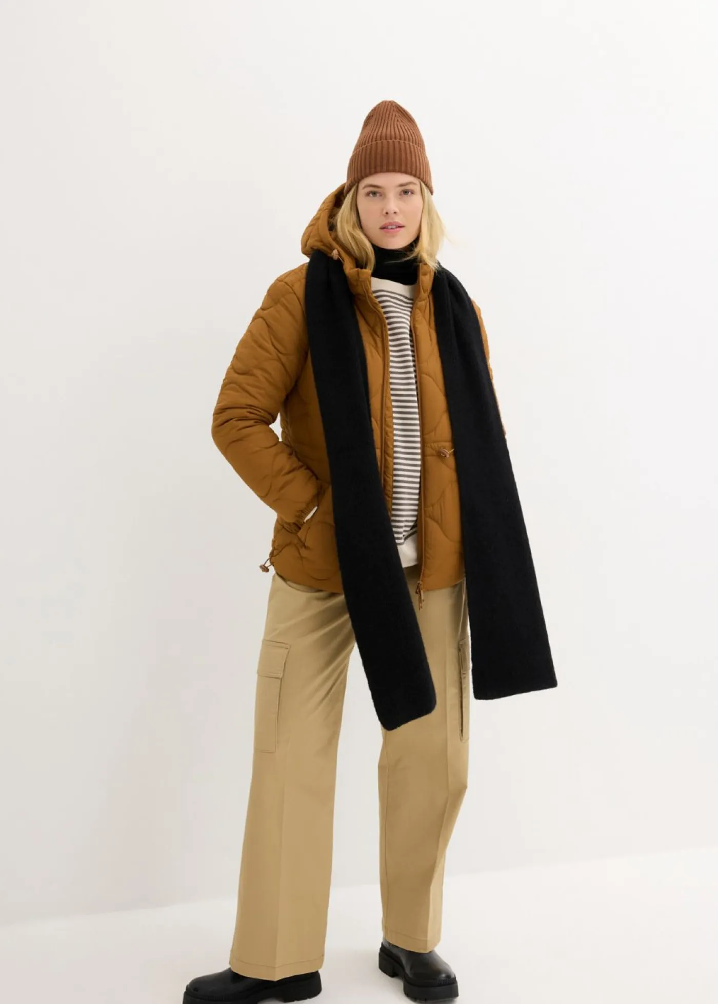 bonprix bonprix Chaquetas Y Abrigos>Cazadora Marrón coñac