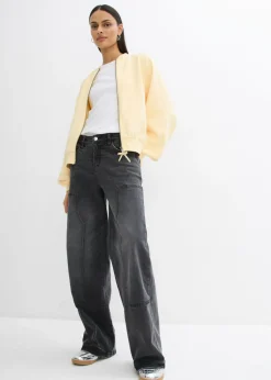 Mujer bonprix bonprix Cazadora con mangas abullonadas