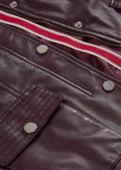 Mujer bonprix bonprix Cazadora de cuero en napa de cordero