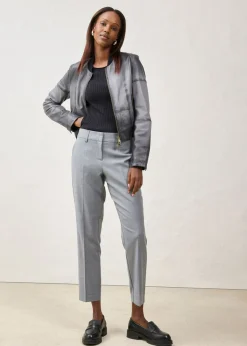 Mujer bonprix bonprix Cazadora de cuero en napa de cordero