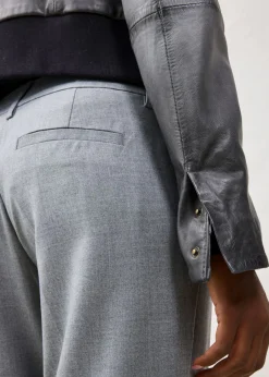 Mujer bonprix bonprix Cazadora de cuero en napa de cordero