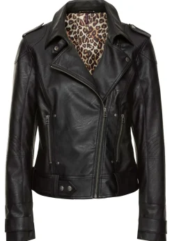 bonprix bonprix Chaquetas Y Abrigos>Cazadora de estilo biker Negro