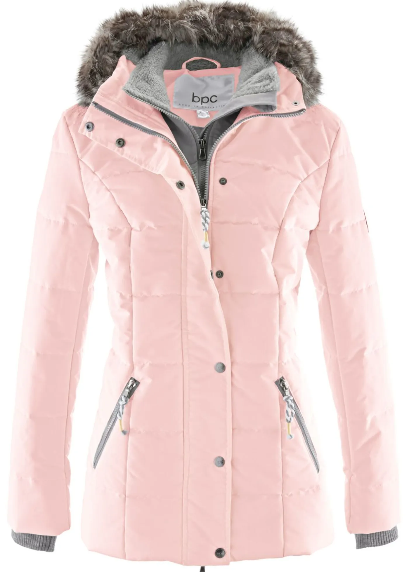 Mujer bonprix bonprix Cazadora de invierno con aspecto 2 en 1