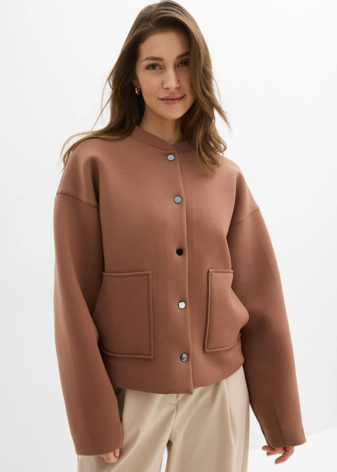 Mujer bonprix bonprix Cazadora de neopreno cómodo