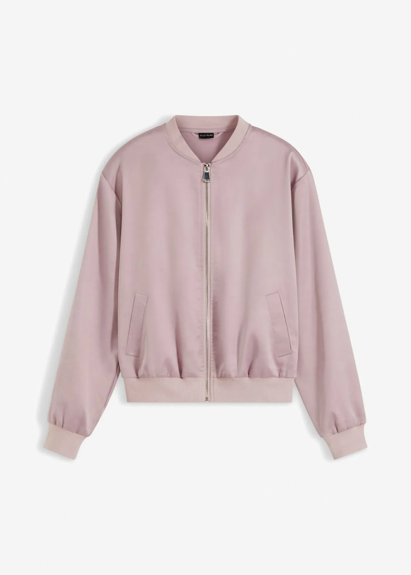 bonprix bonprix Chaquetas Y Abrigos>Cazadora de satén Rosa mate