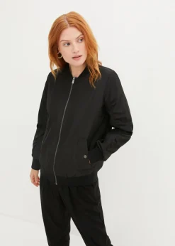 bonprix bonprix Chaquetas Y Abrigos>Cazadora oversize Negro