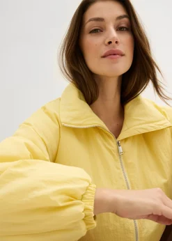 Mujer bonprix bonprix Cazadora repelente al agua con dobladillo abullonado