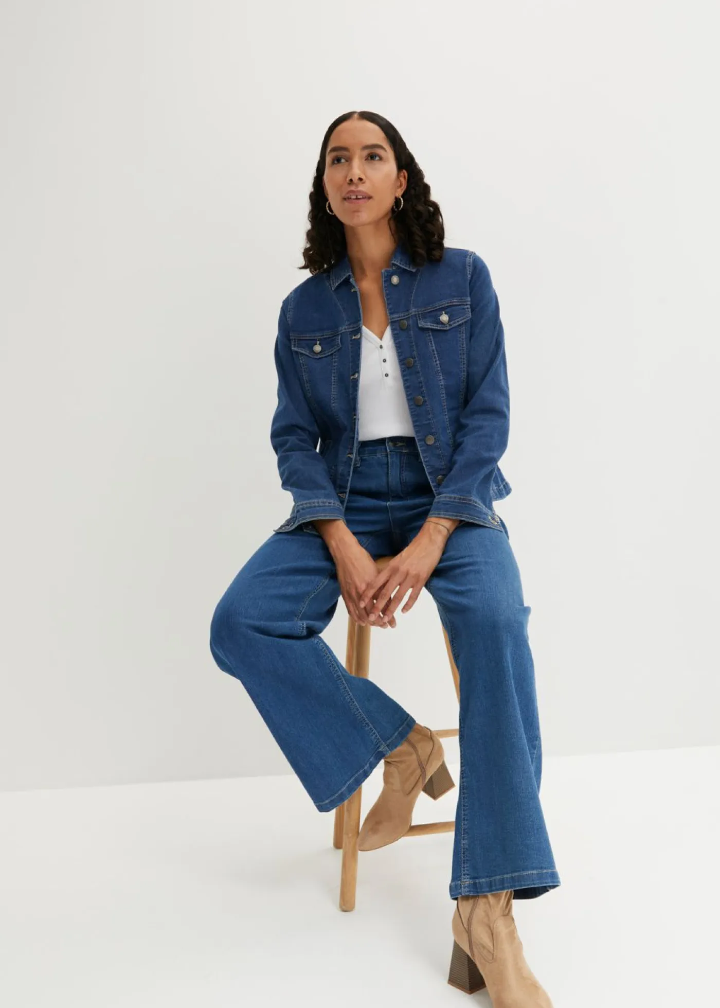 Mujer bonprix bonprix Cazadora vaquera