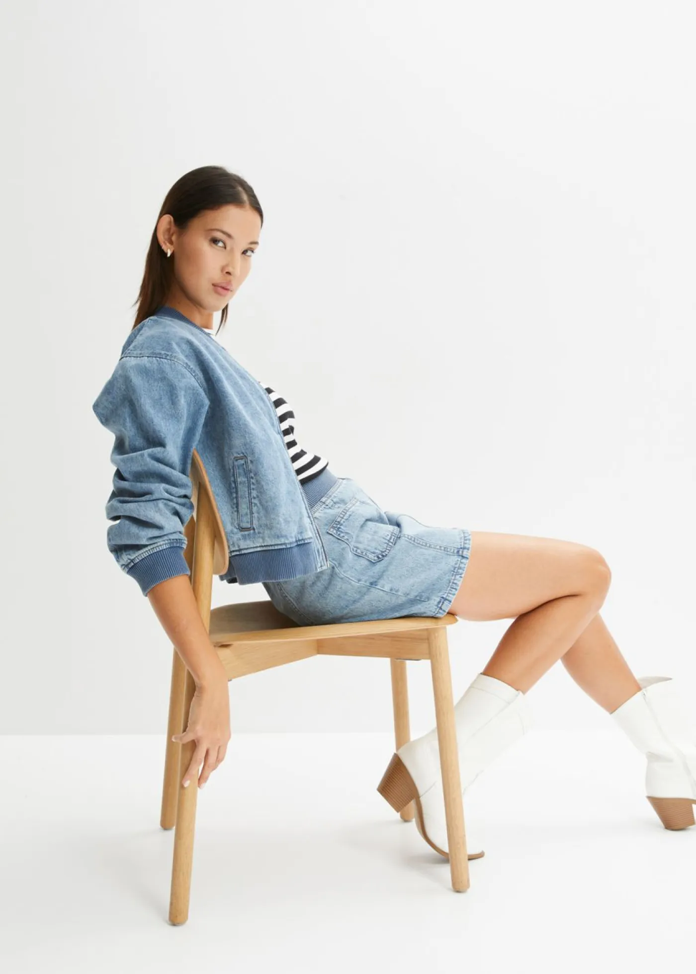 Mujer bonprix bonprix Cazadora vaquera