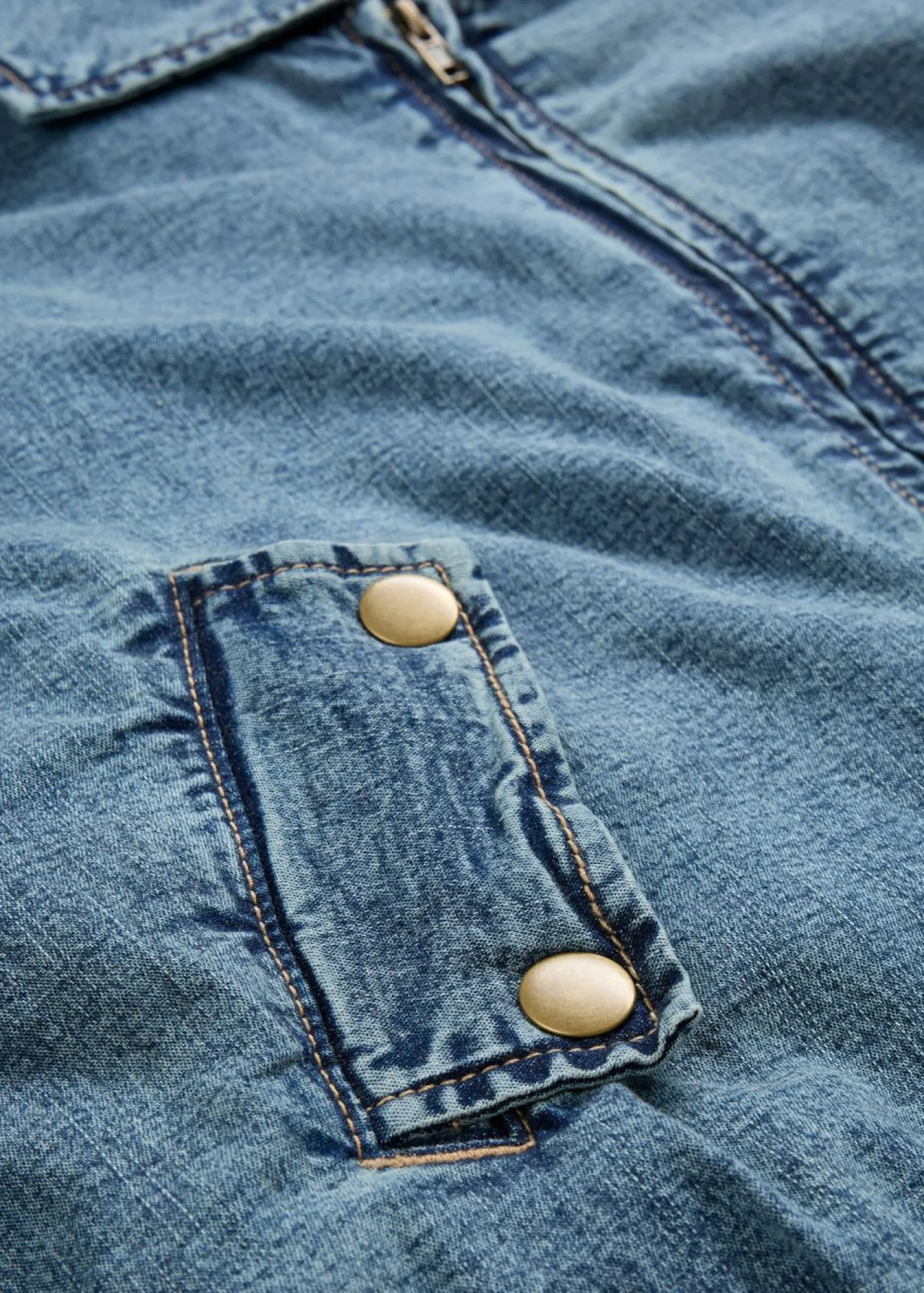 Mujer bonprix bonprix Cazadora vaquera con forro cálido, cropped