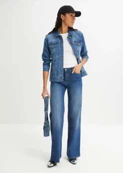 Mujer bonprix bonprix Cazadora vaquera elástica básica