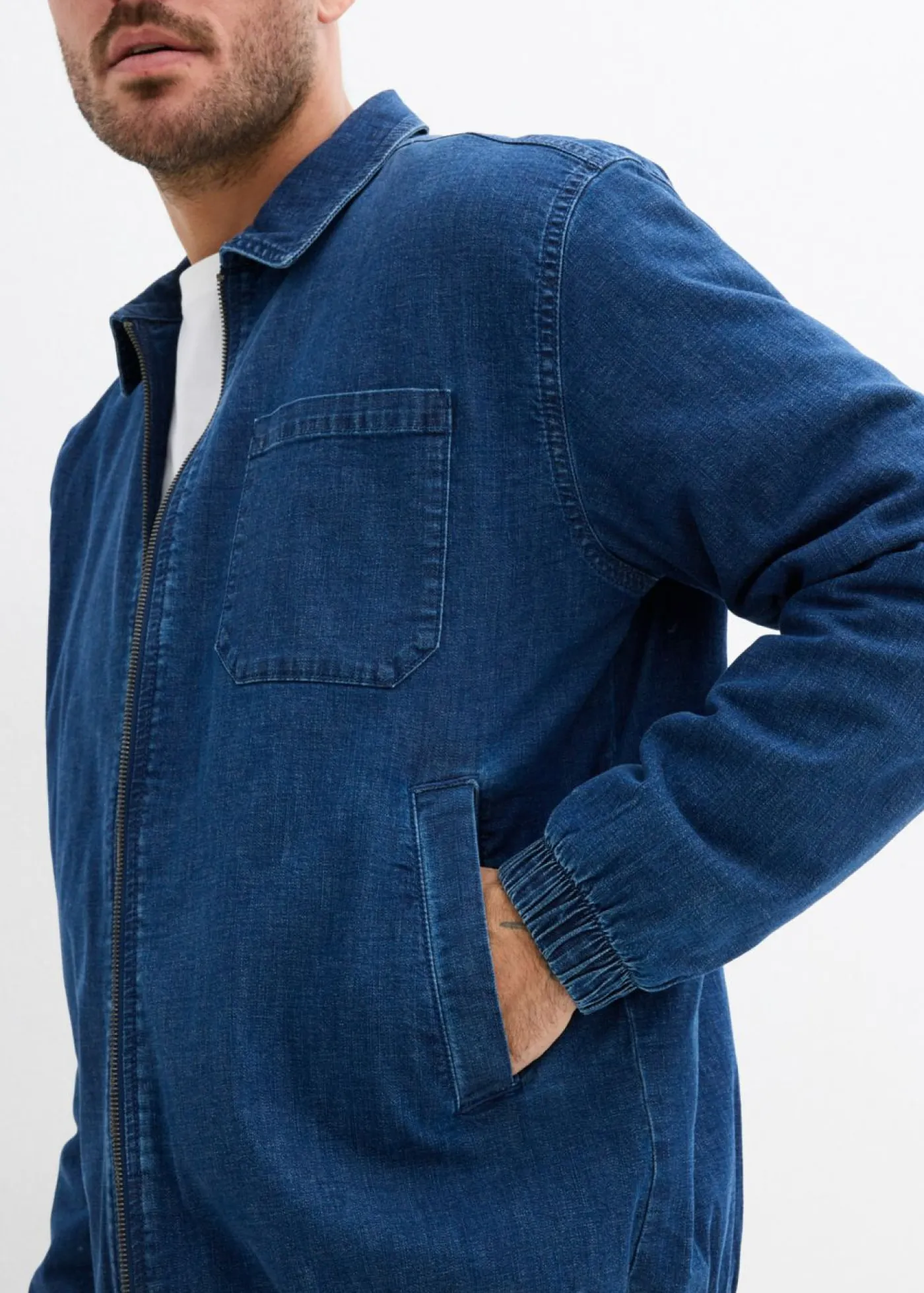 bonprix bonprix Chaquetas Y Abrigos·Chaquetas>Cazadora vaquera, regular fit Denim