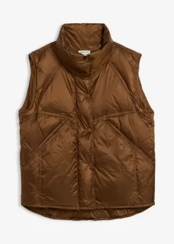 Mujer bonprix bonprix Chaleco acolchado con plumón reciclado